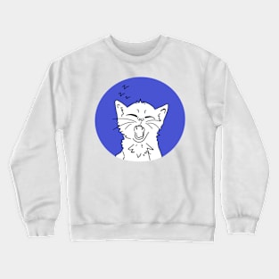 Sleepy kitty Crewneck Sweatshirt